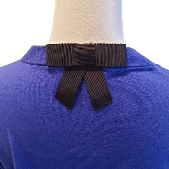 Kate Spade Royal Blue Purple Knit Cardigan Size M - Picture 6 of 13